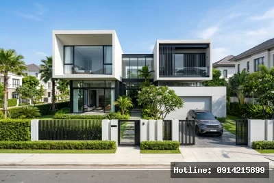 Biệt thự vườn hiện đại 2 tầng tại Huế