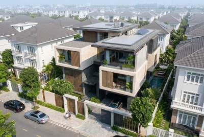 Mẫu biệt thự Hiện đại (Modern) tại Đà Nẵng: Đẳng cấp Kai House