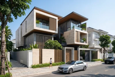 Mẫu biệt thự Hiện đại (Modern) tại Đà Nẵng: Đẳng cấp Kai House