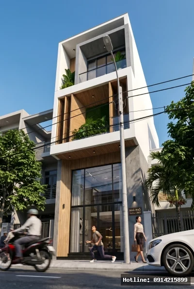 Nhà Lô Phố Phong Cách Tropical Modernism Tại TP. Hồ Chí Minh