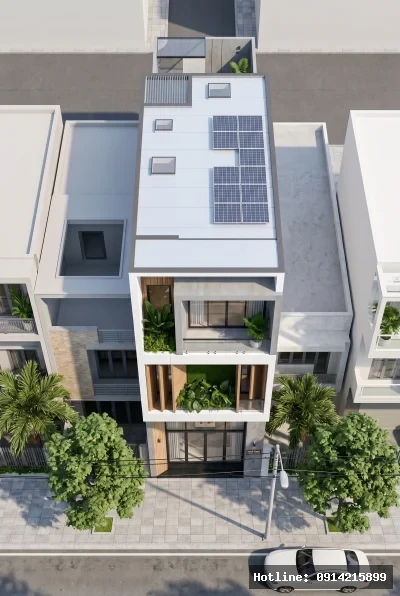 Nhà Lô Phố Phong Cách Tropical Modernism Tại TP. Hồ Chí Minh