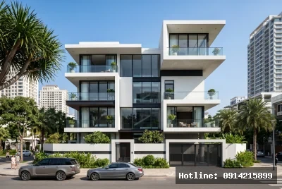 Penthouse Villa 4 tầng phong cách Hiện đại tại Vũng Tàu
