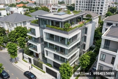 Biệt Thự Penthouse Villa Hiện Đại 5 Tầng Tại Đà Nẵng